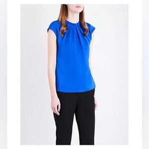 NWOT TED BAKER REELA CREPE SLEEVELESS TOP SIZE 1